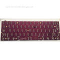 Purple  key board  PCB